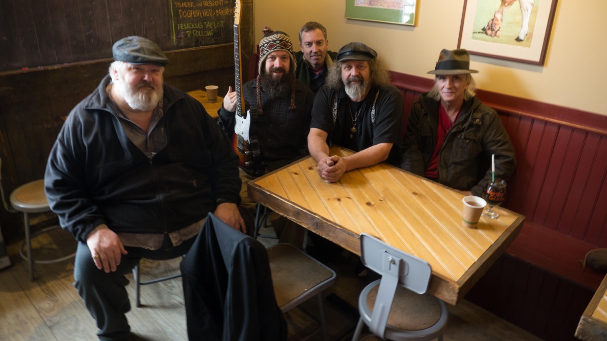 The Stephen Wentworth Band, Thunder Ridge session photo